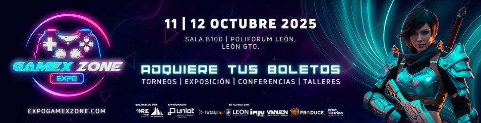 Anuncio de Expo Gamex Zone en León GTO
