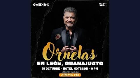 Cartel del concierto de Raúl Ornelas en León
