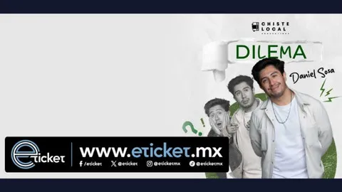 Cartel de Daniel Sosa en Teatro Manuel Doblado de León GTO
