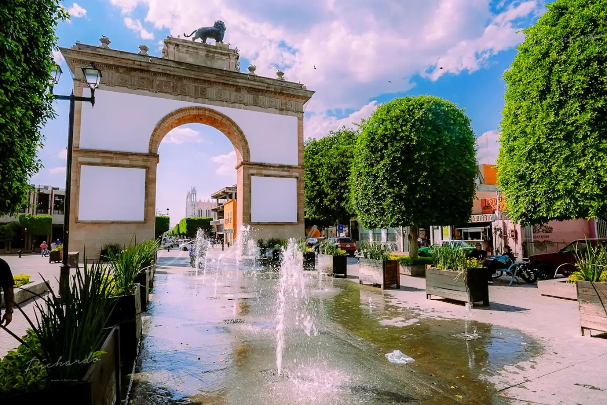 Vista panorámica de los recintos de eventos en León