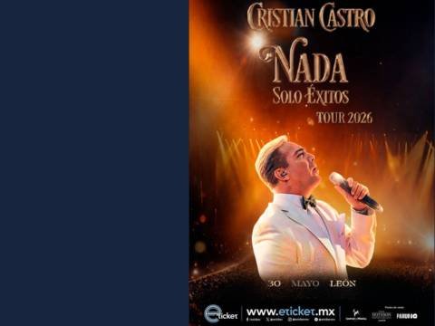 Cristian Castro en León 2026 Velaria