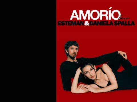 Cartel de Esteman y Daniela Spalla en Foro del Lago de León GTO