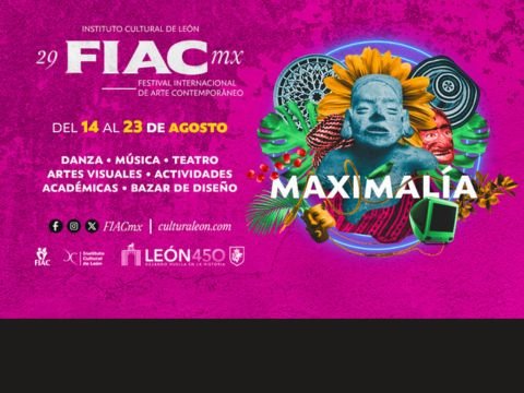 Festival Internacional de Arte Contemporáneo FIACmx 29 en múltiples sedes de León GTO
