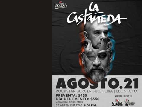 Concierto de La Castañeda en Rockstar Burger Sucursal Feria León GTO