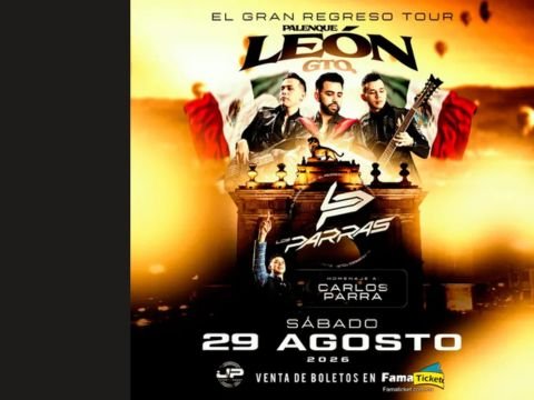 Los Parras en concierto en Palenque de León GTO