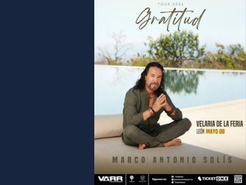 Marco Antonio Solis Tour Gratitud León 2026
