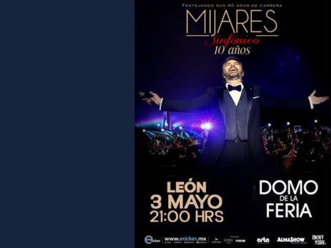 Mijares Sinfónico en León 2026