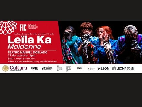 Obra de danza contemporánea Maldonne de Leïla Ka en el Teatro Manuel Doblado de León GTO