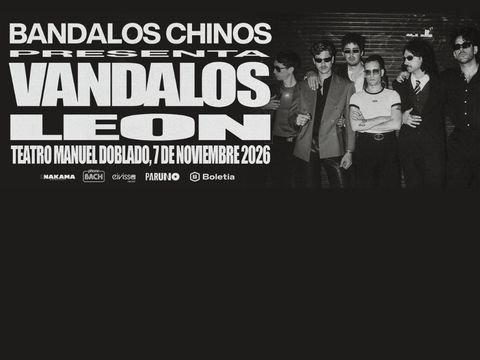 Concierto de Bandalos Chinos en el Teatro Manuel Doblado de León GTO