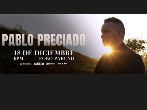 Concierto de Pablo Preciado en el Foro Paruno de León GTO