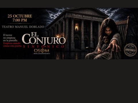 Concierto El Conjuro Sinfónico en el Teatro Manuel Doblado de León GTO