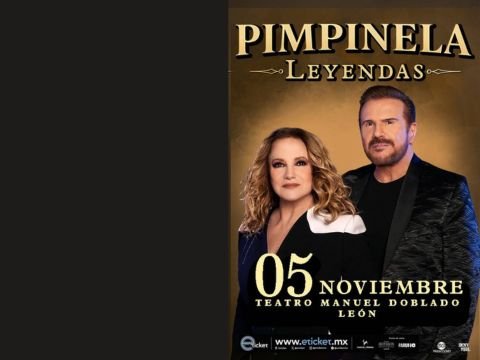 Concierto de Pimpinela Gira Leyendas en el Teatro Manuel Doblado de León GTO
