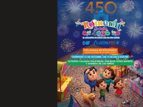 Evento multicultural Romería de León en las Instalaciones de la Feria de León GTO