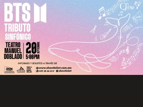 Concierto BTS Tributo Sinfónico con la Orquesta Filarmónica en el Teatro Manuel Doblado de León GTO