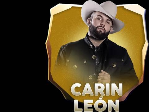 Cartel del Concierto de Carin León en Palenque de la Feria de León 2026
