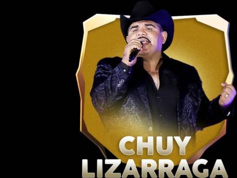 Cartel del Concierto de Chuy Lizárraga en Palenque de la Feria de León 2026
