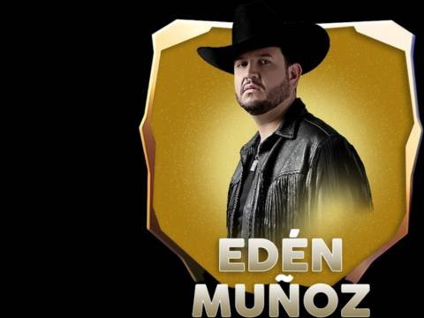 Cartel del Concierto de Edén Muñoz en Palenque de la Feria de León 2026