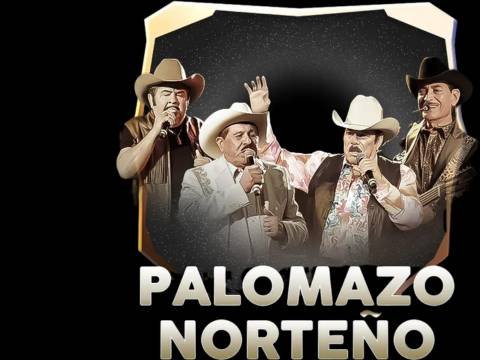 Cartel del Concierto de Palomazo Norteño en Palenque de la Feria de León 2026