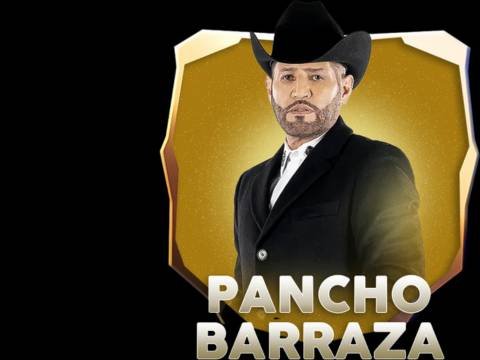 Cartel del Concierto de Pancho Barraza en Palenque de la Feria de León 2026