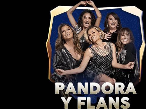 Cartel del Concierto de Pandora y Flans en Palenque de la Feria de León 2026